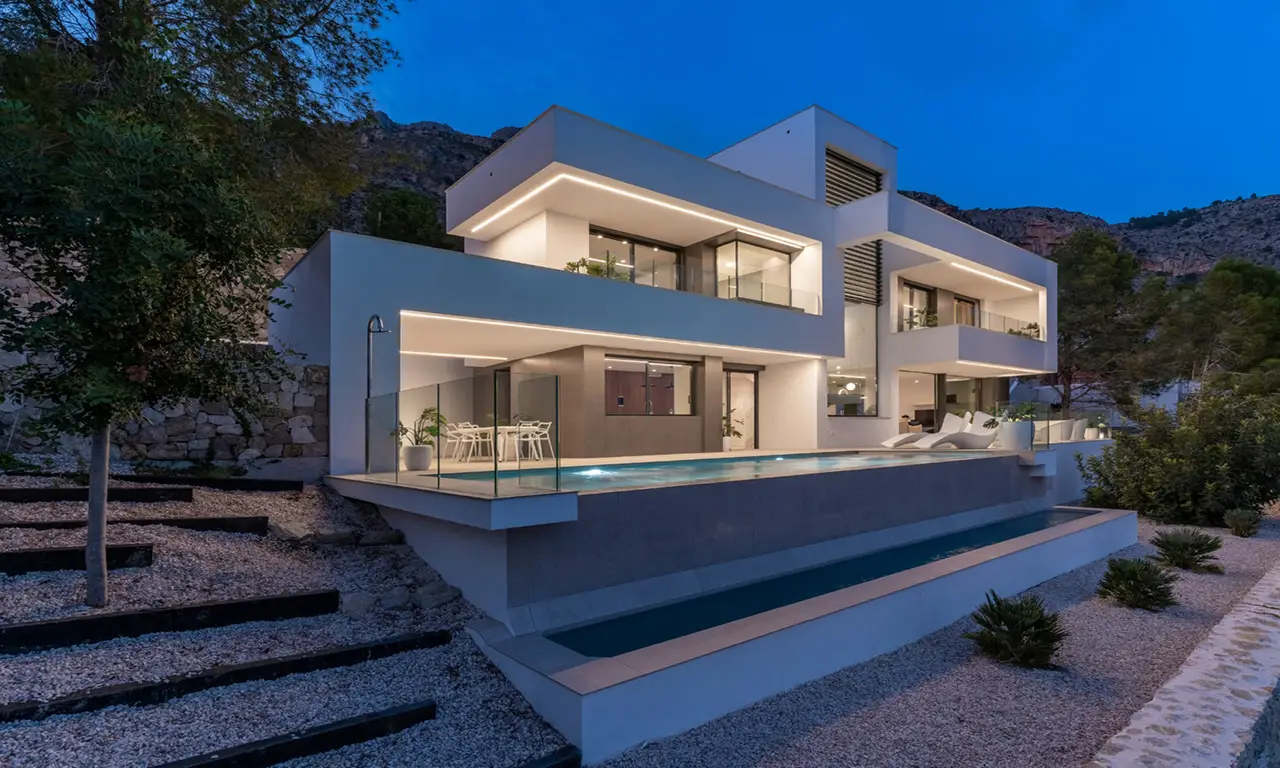 Luxury Altea Villa: Breathtaking panoramic sea views