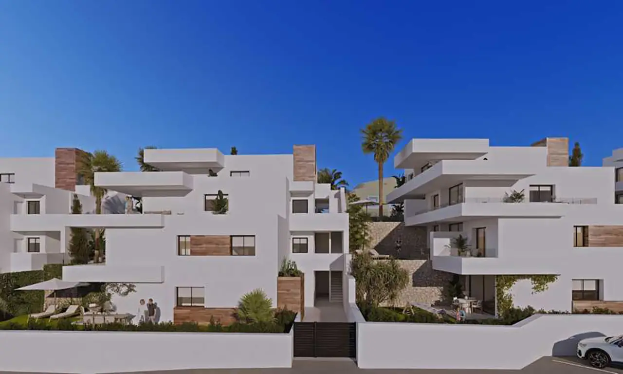 Key ready 2-3 beds apartments near Moraira