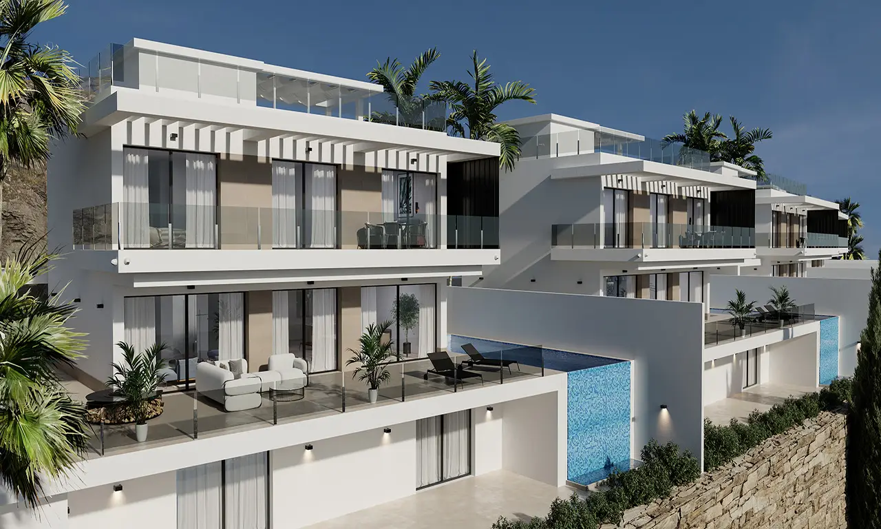 Stunning luxury Villas on four storeys  in Finestrat