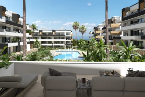 Fully fitted apartments in Orihuela Costa