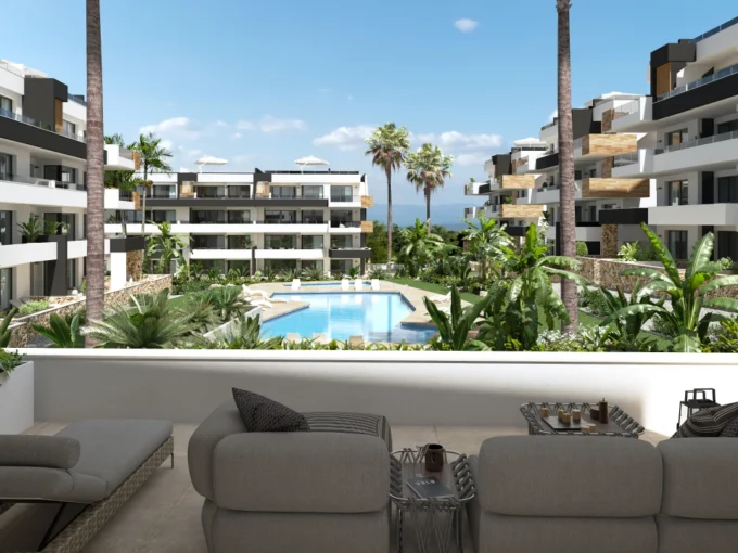 Fully fitted apartments in Orihuela Costa